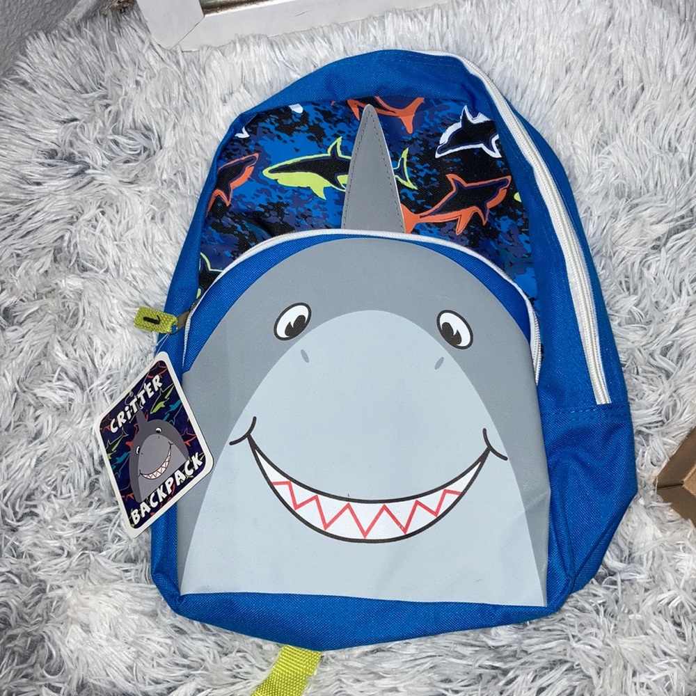 Kids shark backpack